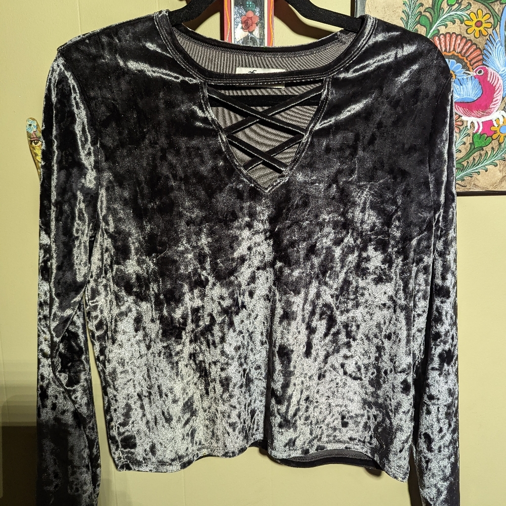 Velvet top
